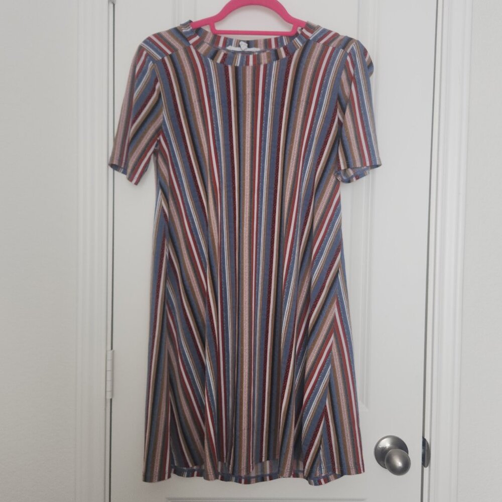 BCBGeneration Striped Mini Dress - Size S